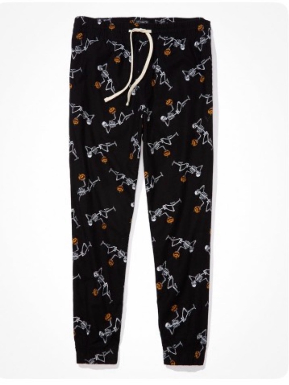 American Eagle Halloween Flannel Jogger